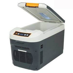 22L 대용량 차량용 냉온장고 차박 캠핑 낚시 다용도 휴대용 자동차 저온 보관 220V 12V