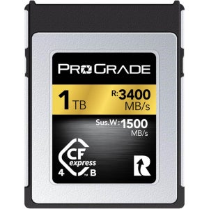 프로그레이드 1TB CFexpress Type B 메모리카드 골드