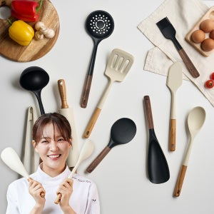 트루쿡 뒤집개 이탈리아산 올리브 실리콘 조리도구 주방도구 키친툴