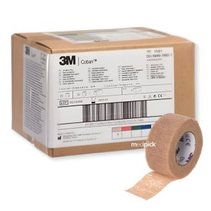 3M 1581 코반 2.5cm 1인치 자가 점착 압박 밴드