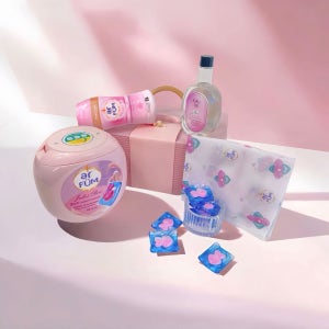 [선물포장] 아로퓸 가든 컬렉션 캡슐세제 줄리엣로즈 (42개입)+스윗러브 섬유향수 250ml+줄리엣로즈 향기부스터150g