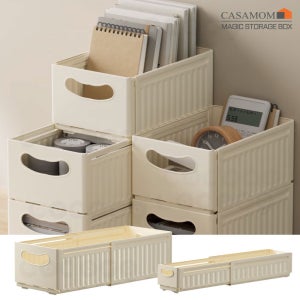 까사맘 매직 정리함 다용도 리빙박스 소품정리함 팬트리 냉장고 주방 싱크대 서랍 옷장 틈새수납