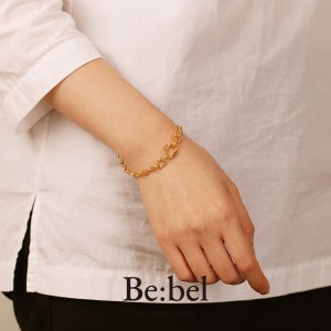 순금팔찌 11.25g(3돈 세돈) 24k 써클 매듭 비벨