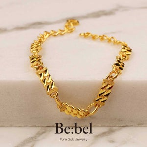 순금팔찌 11.25g(3돈 세돈) 24k 루프 체인 디자인 비벨