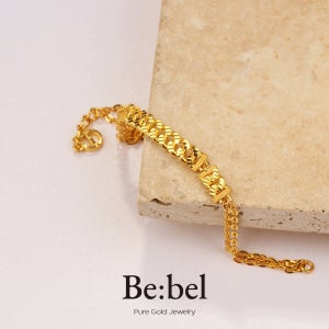 순금팔찌 11.25g(3돈 세돈) 24k 루프 체인 디자인 비벨