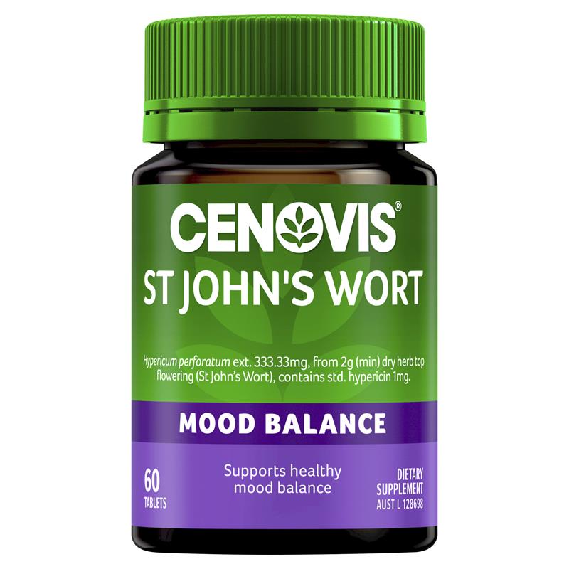 세노비스 <b>세인트 존스 워트</b> St Johns Wort 60정