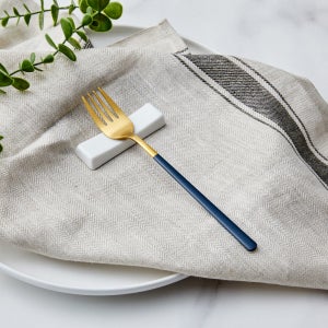 [모던하우스] 소프트로이 골드 디너포크 네이비