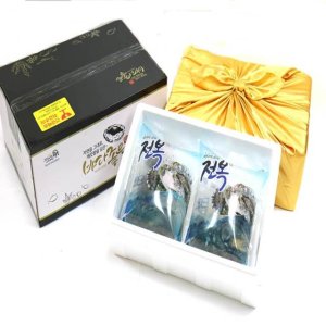 완도특대전복 선물세트 바다좋은vip4호 대전복 10미 19~20마리2kg(90g~100g)