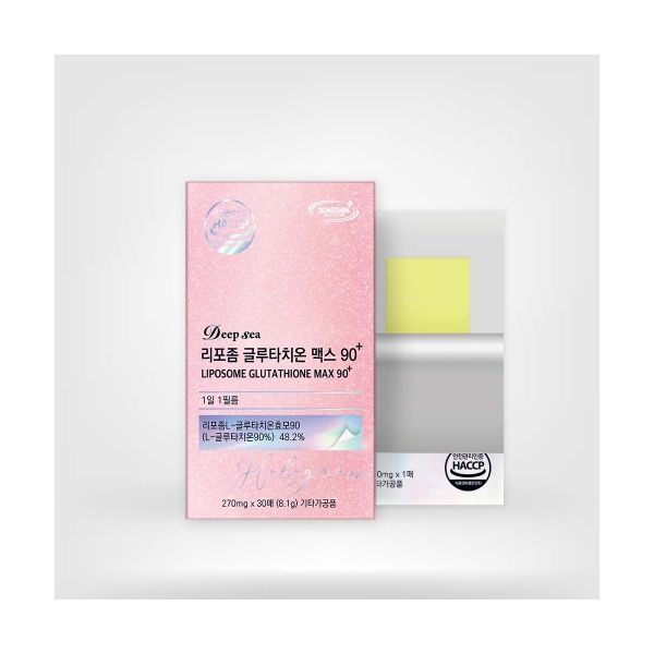 동신헬스케어 딥씨 리포좀 글루타치온 맥스 90 플러스 270mg x 30매 237802