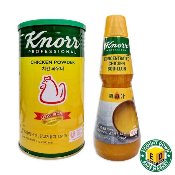 크노르 치킨 파우더 분말 1kg 치킨스톡 액상