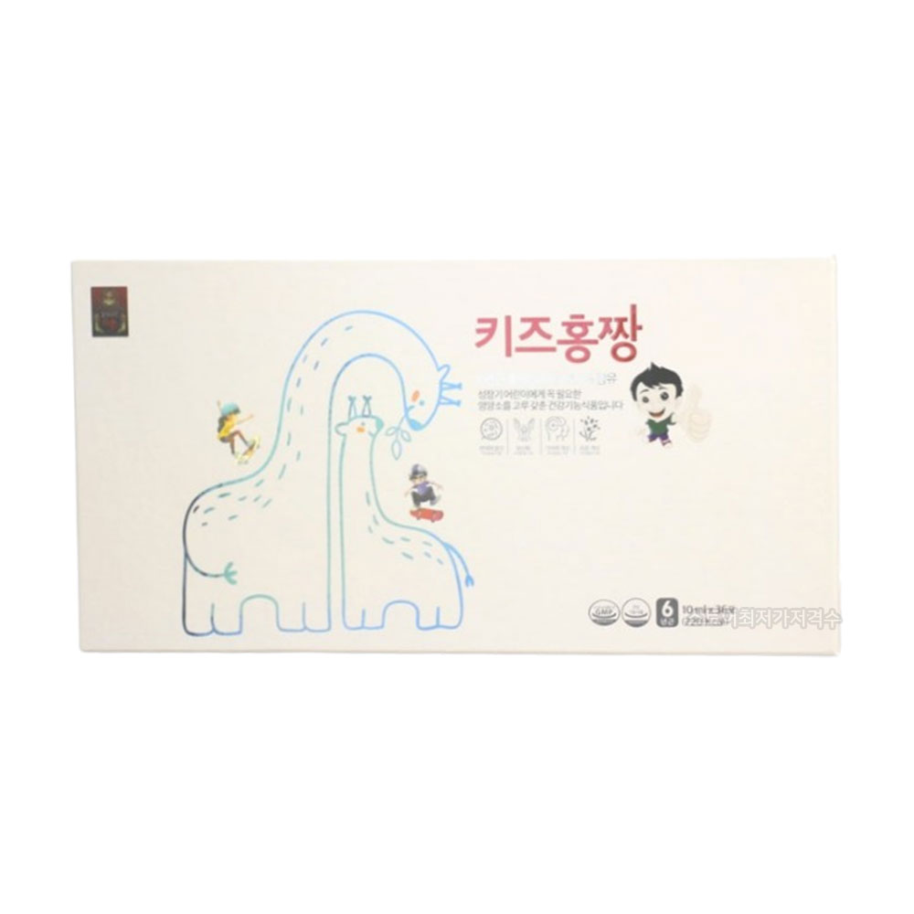<b>강개상인</b>홍삼 <b>키즈홍짱</b>스틱 어린이홍삼스틱 <b>10ml</b> x 36포 1박스