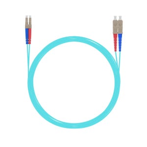 넥스트유 LC-SC 멀티모드 광 패치코드 SFP+ 10Gbps OM3규격 3m, 1개