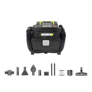 웍스 충전 건습식 무선 청소기 베어툴 20V BL WU037.9 집진기