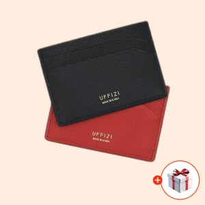 성현우피치 천연소가죽 사피아노 카드지갑 이니셜각인