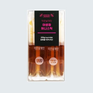 대동농원 작은 날개짓 국내산 야생화꿀 허니스틱 10gX20개입 스틱꿀 천연꿀 일회용 휴대용꿀