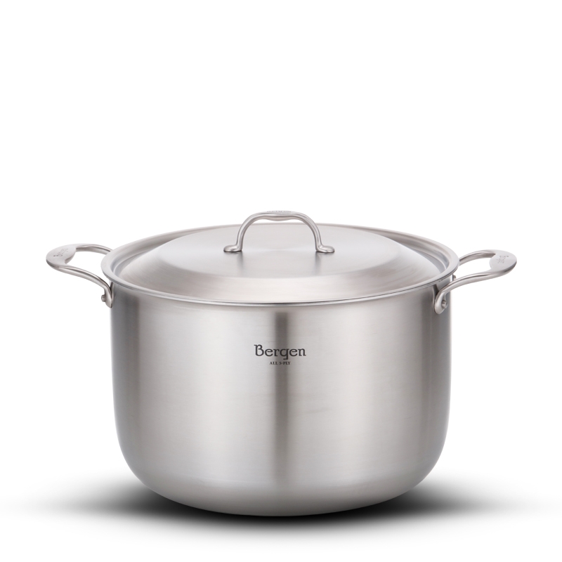 베르겐 통5중 스텐 곰솥 28cm 들통/인덕션용냄비/인덕션곰솥 프리미엄 명품 Bergen