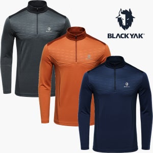 블랙야크 집업티셔츠 등산복상의 남자기능성긴팔