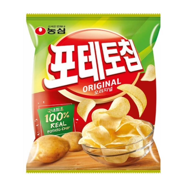 농심 포테토칩 390g 오리지널 감자칩 과자 포테이토칩 스낵 대용량 코스트코