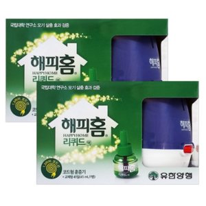 전기 훈증 살충기 액상 액체 모기약 모기향