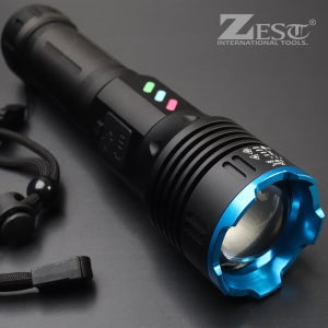 제스트 초강력랜턴 Z-XP100L CREE 하이빔레이저 8K루멘 줌후레쉬