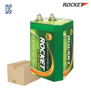 (4개입) ROCKET 망간 대형 사각건전지 4R25 (6V 건전지)