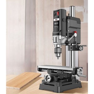 드릴링머신 보루방 스탠드 머신 탁상드릴 드릴링 소형 천공 도구 전동 드릴링/밀링 이중 사용 800W