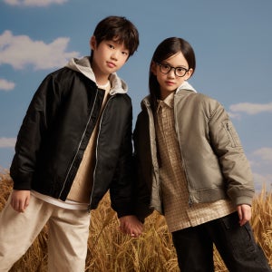 [아울렛] 스파오키즈 후드 탈착 항공 점퍼 SPJAE4TKU1