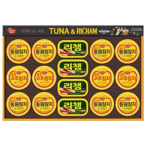 26년 9월 추석 동원참치 진심안심NH4호 명절 선물세트 쇼핑백 동봉