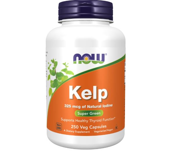 NOW FOOD Kelp <b>325 mcg</b> 250 Veg Capsules(다시마 <b>325mcg</b>)