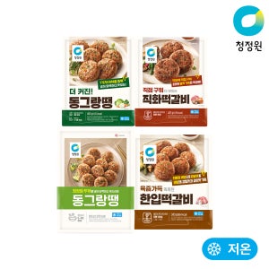 청정원 더 커진 동그랑땡 450g 외 3종 총4개