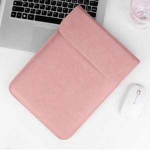 노트북 가죽 파우치 13.3인치 핑크 세로 MSI가방 삼성케이스 맥북프로 백