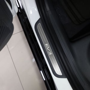 EV3 악세사리 메탈 도어스커프 스텝 몰딩 커버