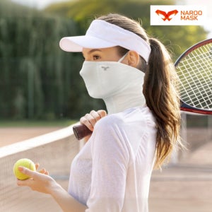 자외선 차단 마스크 햇빛가리개 테니스 골프 냉감 마스크 나루마스크 N2