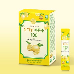 올바른 유기농 레몬즙 100 14포 280ml, 1개