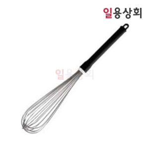 고강도 스텐 거품기 CK 20와이어 45cm 검정 / 베이킹 수동 제빵 휘핑기