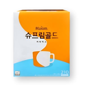 동서식품 맥심 슈프림골드 커피 믹스 210개입