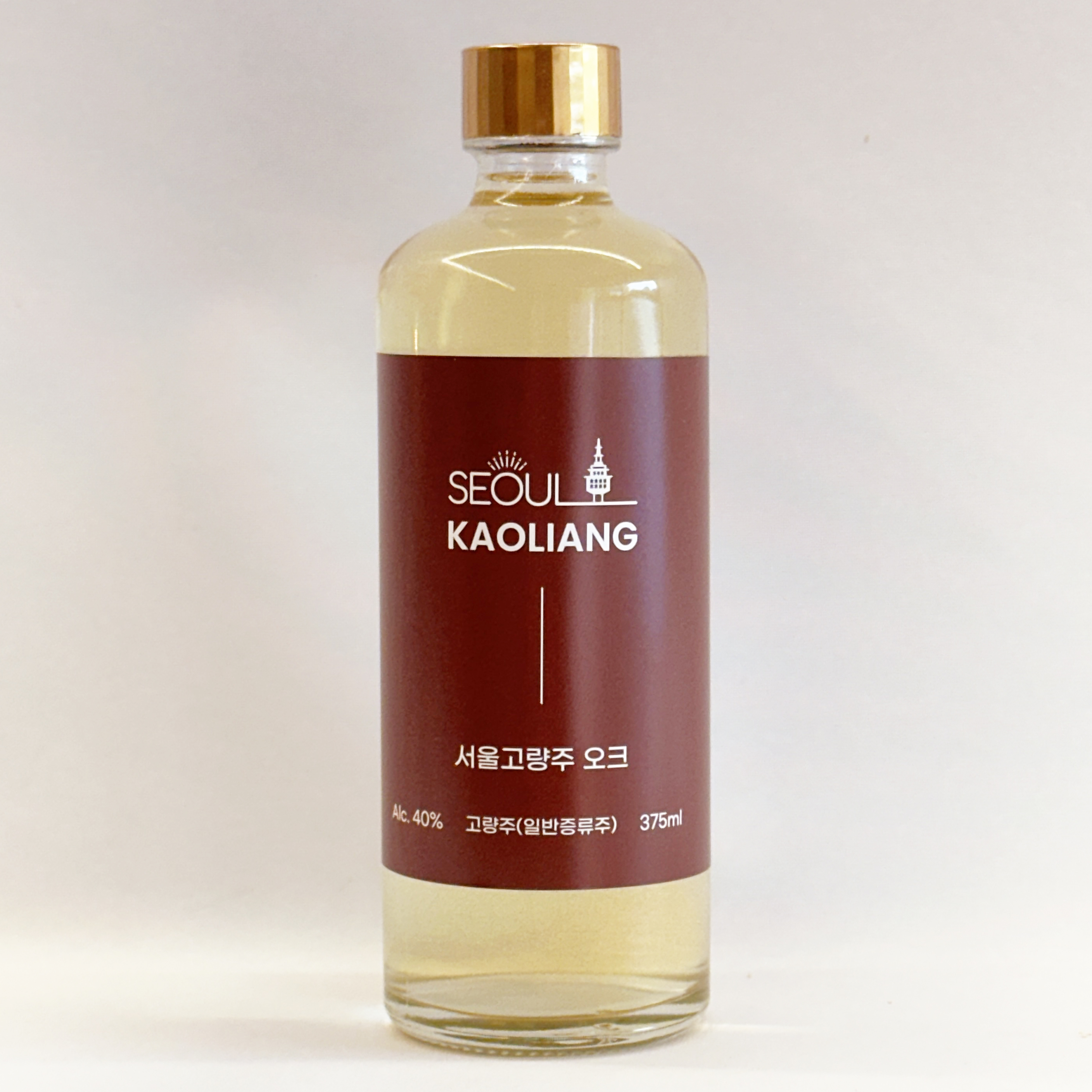 서울고량주 오크 40도 375ml 우리 농산물 수수로 빚은 한국 고량주