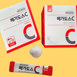 고려은단 메가도스C 3000 대용량 가루 2박스(200일분)