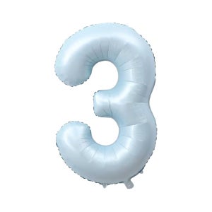 숫자은박풍선 대형 마카롱 블루 3