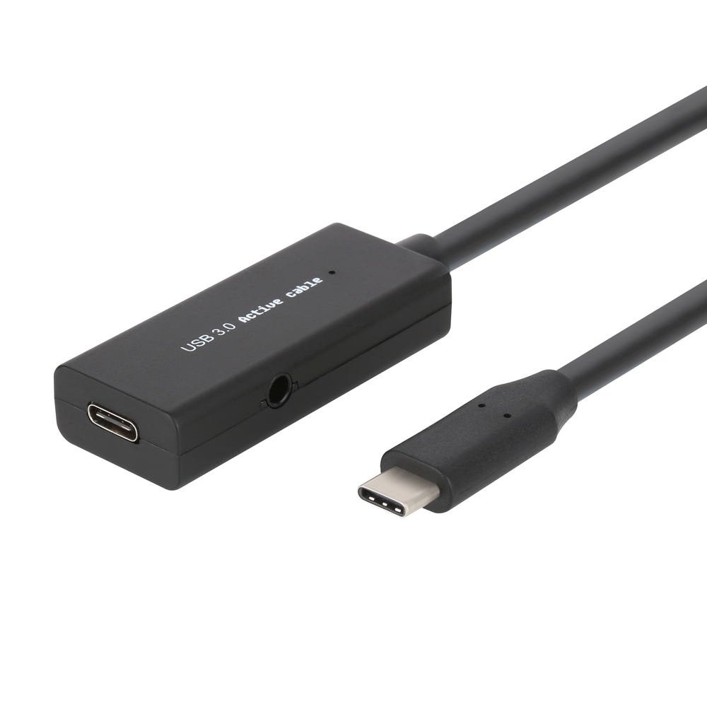 넥스트유 USB C타입 리피터케이블 USB3.0 암/수 연장케이블 3m, 1개