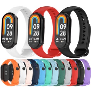 샤오미 미밴드9 10 실리콘 스트랩 miband 밴드 정발 시계줄