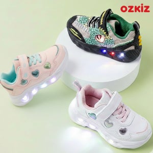 오즈키즈 유아운동화 남아 여아 아기 키즈 라이팅 LED 운동화
