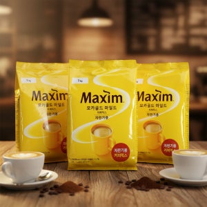 맥심 모카골드 마일드 커피믹스 1kg 10봉 자판기용 리필 자판기 믹스 커피