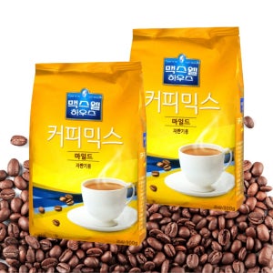 맥스웰 하우스 마일드 커피믹스 자판기용 900g 12봉 덕용 믹스커피 리필