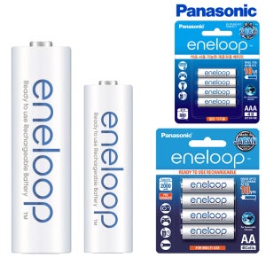 (4개입) Panasonic eneloop 니켈수소전지 Ni-MH 충전건전지 (AA/AAA) 약2100회 반복사용/알카라인건전지 약2000개분