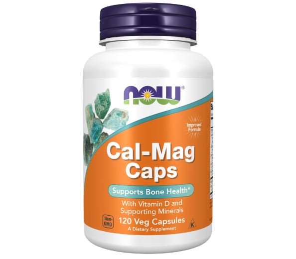 NOW FOOD Cal-Mag Caps 100Veg Capsules(<b>칼슘 맥</b>)