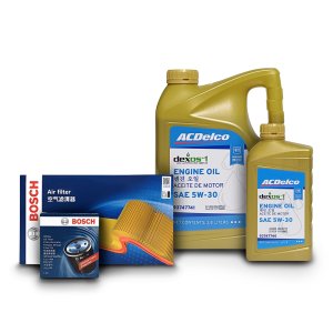 임팔라 2.5 DEXOS1 순정 엔진오일 세트 4.8L