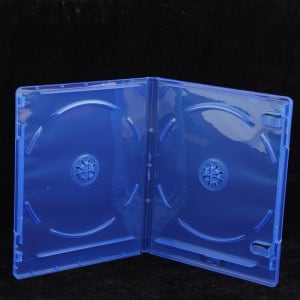 쥬얼 CD케이스 시디케이스 슬림 블루레이 고급형 블루컬러 더블타입