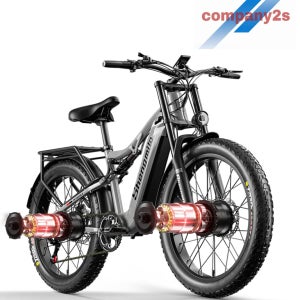 컴투스 MTB 전기자전거 듀얼모터 자토바이 26인치 팻바이크 1000W 17.5A K26