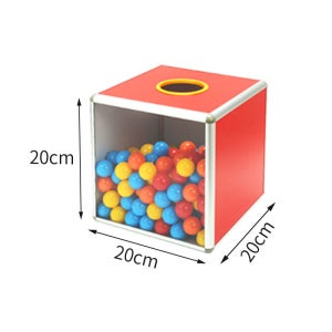 추첨 응모함 박스 조립형 경품 뽑기함 아크릴 투명 투표 상자 소형